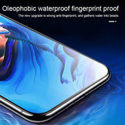 For iPhone 16 Plus High Aluminum Large Arc Full Screen Tempered Glass Film