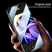 For iPhone 16 Plus High Aluminum Large Arc Full Screen Tempered Glass Film