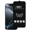 For iPhone 16 Pro High Aluminum Large Arc Full Screen Tempered Glass Film - iPhone 16 Pro Tempered Glass by PMC Jewellery | Online Shopping South Africa | PMC Jewellery | Buy Now Pay Later Mobicred