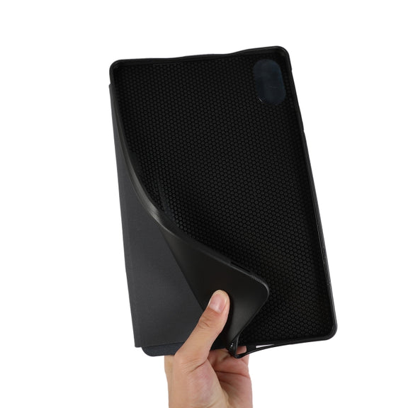 For Xiaomi Redmi Pad Pro 12.1 TPU Flip Tablet Protective Leather Case(Black)