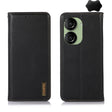 For Asus ZenFone 10 / ZenFone 9 KHAZNEH Nappa Top Layer Cowhide Leather Phone Case(Black) - ASUS Cases by PMC TechLife | Online Shopping South Africa | PMC TechLife | Buy Now Pay Later Mobicred