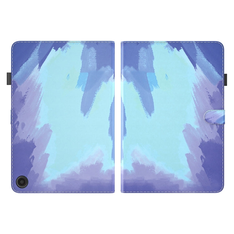 For Amazon Fire Max 11 Watercolor Pattern Flip Leather Tablet Case(Winter Snow)