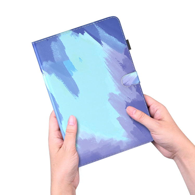 For Amazon Fire Max 11 Watercolor Pattern Flip Leather Tablet Case(Winter Snow)