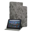 For Amazon Fire Max 11 Tiger Pattern Flip Leather Tablet Case(Grey) - Amazon by PMC TechLife | Online Shopping South Africa | PMC TechLife | Buy Now Pay Later Mobicred