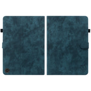 For Amazon Fire Max 11 Tiger Pattern Flip Leather Tablet Case(Dark Blue)