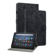 For Amazon Fire Max 11 Tiger Pattern Flip Leather Tablet Case(Black) - Amazon by PMC TechLife | Online Shopping South Africa | PMC TechLife | Buy Now Pay Later Mobicred