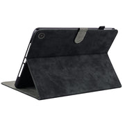 For Amazon Fire Max 11 Tiger Pattern Flip Leather Tablet Case(Black)
