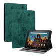 For Amazon Fire HD 10 2023 Butterfly Rose Embossed Leather Tablet Case(Green) - Amazon by PMC TechLife | Online Shopping South Africa | PMC TechLife | Buy Now Pay Later Mobicred