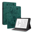 For Amazon Kindle Paperwhite 5 2023 2024 Butterfly Rose Embossed Leather Tablet Case(Green) - Amazon by PMC Jewellery | Online Shopping South Africa | PMC Jewellery | Buy Now Pay Later Mobicred