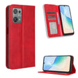 For Blackview Oscal C30 / C30 Pro Magnetic Buckle Retro Texture Leather Phone Case(Red) - More Brand by PMC TechLife | Online Shopping South Africa | PMC TechLife