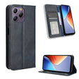 For Blackview A96 Magnetic Buckle Retro Texture Leather Phone Case(Blue) - More Brand by PMC TechLife | Online Shopping South Africa | PMC TechLife