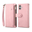 For iPhone 16 Plus ESEBLE Retro Frosted RFID Flip Leather Phone Case(Rose Gold) - iPhone 16 Plus Cases by ESEBLE | Online Shopping South Africa | PMC TechLife | Buy Now Pay Later Mobicred