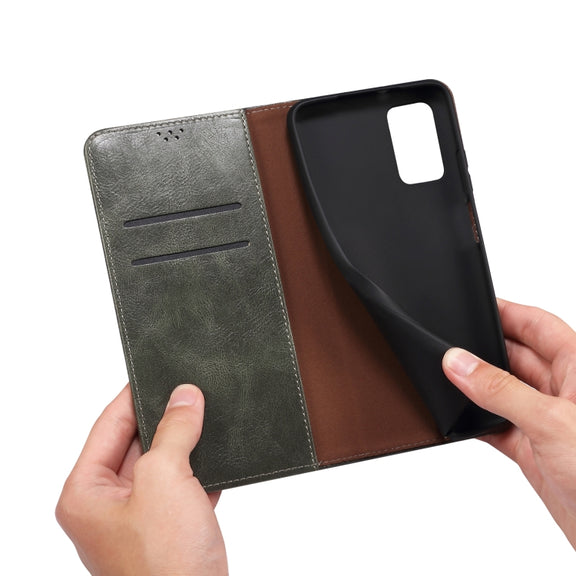 For iPhone 16 Oil Wax Crazy Horse Texture Leather Phone Case(Green)