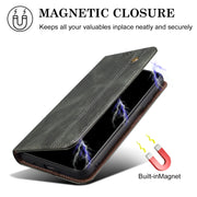 For iPhone 16 Oil Wax Crazy Horse Texture Leather Phone Case(Green)