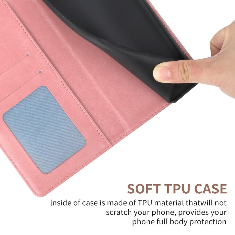 For Google Pixel 9 Y-shaped Pattern Flip Leather Phone Case(Pink)