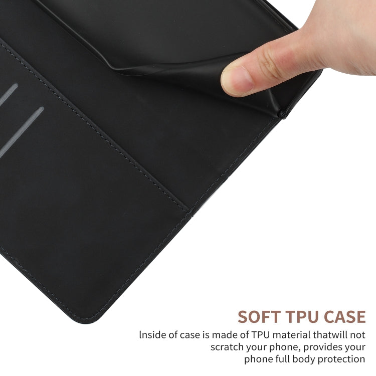 For Google Pixel 9 Pro Stitching Embossed Leather Phone Case(Black)