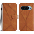 For Google Pixel 9 Stitching Embossed Leather Phone Case(Brown) - free shipping - PMC TechLife - Order now!
