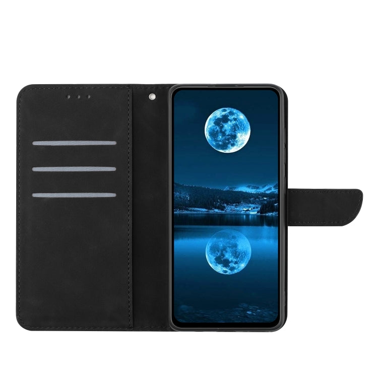 For Google Pixel 9 Stitching Embossed Leather Phone Case(Black)