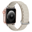 For Apple Watch 42mm Reverse Buckle Magnetic Silicone Watch Band(Silver Buckle Starlight) - free shipping - PMC TechLife - Order now!
