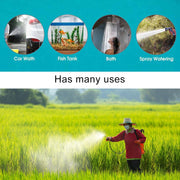 DC12V 100W Reflux Double Thread Positive Pump Diaphragm 8L Atomizing Spray Water Pump for Car Washing / Irrigation