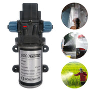 3215-YB DC12V 100W Smart Double Thread Reverse Pump Diaphragm 8L Atomizing Spray Water Pump for Car Washing / Irrigation