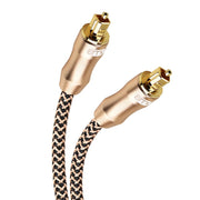 2m EMK OD6.0mm Gold-plated TV Digital Audio Optical Fiber Connecting Cable