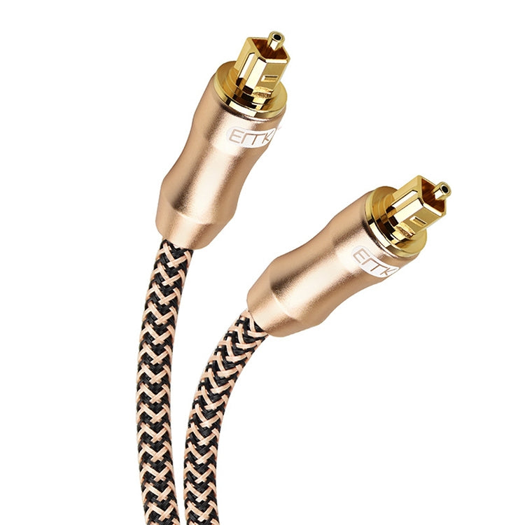 2m EMK OD6.0mm Gold-plated TV Digital Audio Optical Fiber Connecting Cable