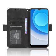 For Blackview A53 / A53 Pro Skin Feel Calf Texture Card Slots Leather Phone Case(Black)