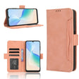 For Blackview Oscal C30 / C30 Pro Skin Feel Calf Texture Card Slots Leather Phone Case(Pink) - free shipping - PMC TechLife - Order now!
