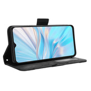 For Blackview Oscal C70 Skin Feel Calf Texture Card Slots Leather Phone Case(Black)