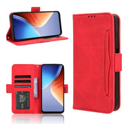For Blackview A96 Skin Feel Calf Texture Card Slots Leather Phone Case(Red)