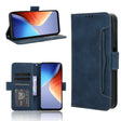 For Blackview A96 Skin Feel Calf Texture Card Slots Leather Phone Case(Blue) - More Brand by PMC TechLife | Online Shopping South Africa | PMC TechLife
