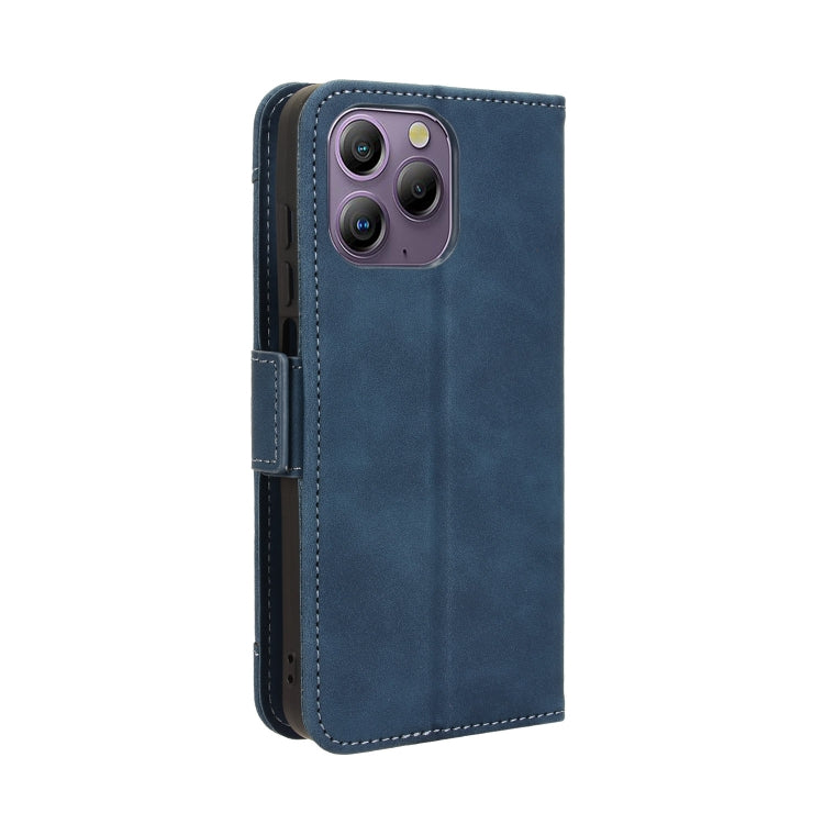 For Blackview A96 Skin Feel Calf Texture Card Slots Leather Phone Case(Blue)