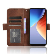 For Blackview A96 Skin Feel Calf Texture Card Slots Leather Phone Case(Brown)