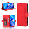 For Blackview A200 Pro Skin Feel Calf Texture Card Slots Leather Phone Case(Red) - More Brand by PMC TechLife | Online Shopping South Africa | PMC TechLife