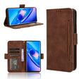 For Blackview A200 Pro Skin Feel Calf Texture Card Slots Leather Phone Case(Brown) - More Brand by PMC TechLife | Online Shopping South Africa | PMC TechLife