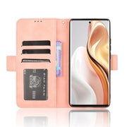For Ulefone Note 17 Pro Skin Feel Calf Texture Card Slots Leather Phone Case(Pink)