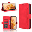 For Ulefone Note 18 Ultra Skin Feel Calf Texture Card Slots Leather Phone Case(Red) - Ulefone Cases by PMC Jewellery | Online Shopping South Africa | PMC Jewellery | Buy Now Pay Later Mobicred