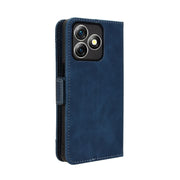 For Ulefone Note 18 Ultra Skin Feel Calf Texture Card Slots Leather Phone Case(Blue)