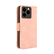 For Ulefone Note 20 Pro Skin Feel Calf Texture Card Slots Leather Phone Case(Pink)