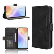 For Ulefone Note 20 Pro Skin Feel Calf Texture Card Slots Leather Phone Case(Black)