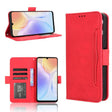 For Ulefone Note 20 Pro Skin Feel Calf Texture Card Slots Leather Phone Case(Red) - Ulefone Cases by PMC TechLife | Online Shopping South Africa | PMC TechLife | Buy Now Pay Later Mobicred