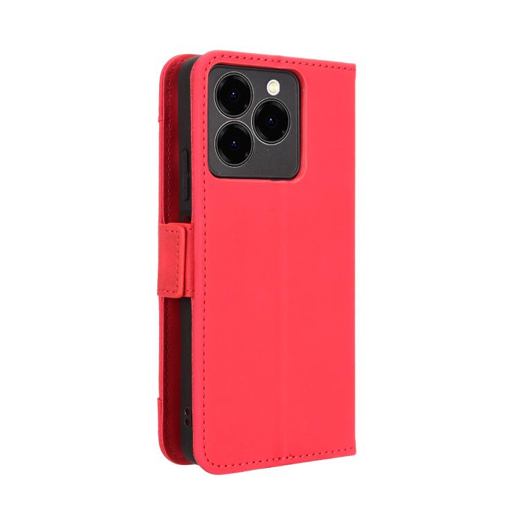 For Ulefone Note 20 Pro Skin Feel Calf Texture Card Slots Leather Phone Case(Red)