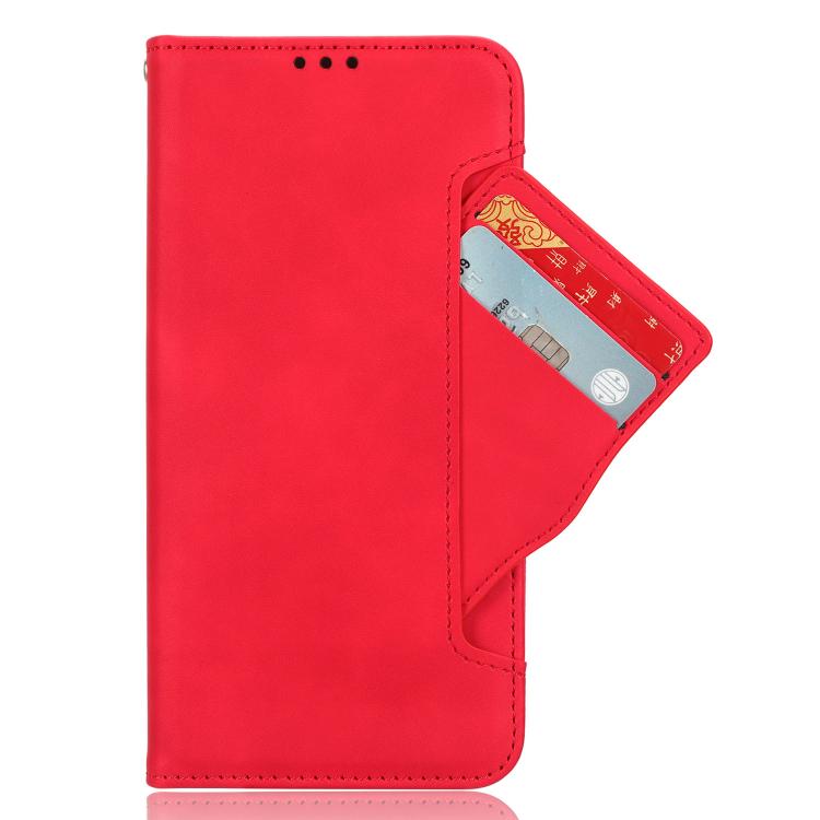 For Ulefone Note 20 Pro Skin Feel Calf Texture Card Slots Leather Phone Case(Red)