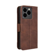 For Ulefone Note 20 Pro Skin Feel Calf Texture Card Slots Leather Phone Case(Brown)