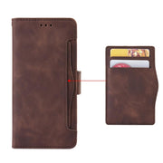 For Ulefone Note 20 Pro Skin Feel Calf Texture Card Slots Leather Phone Case(Brown)
