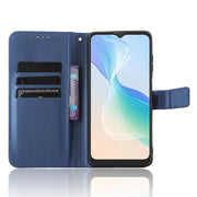 For Blackview Oscal C30 / C30 Pro Diamond Texture Leather Phone Case(Blue)