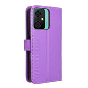 For Blackview Oscal C70 Diamond Texture Leather Phone Case(Purple)