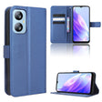 For Blackview A52 / A52 Pro Diamond Texture Leather Phone Case(Blue) - More Brand by PMC TechLife | Online Shopping South Africa | PMC TechLife