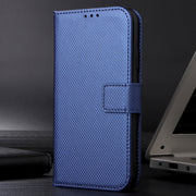 For Blackview A52 / A52 Pro Diamond Texture Leather Phone Case(Blue)